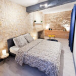 Vue de la Chambre Lit Double - Appartement Ma Douce Charente